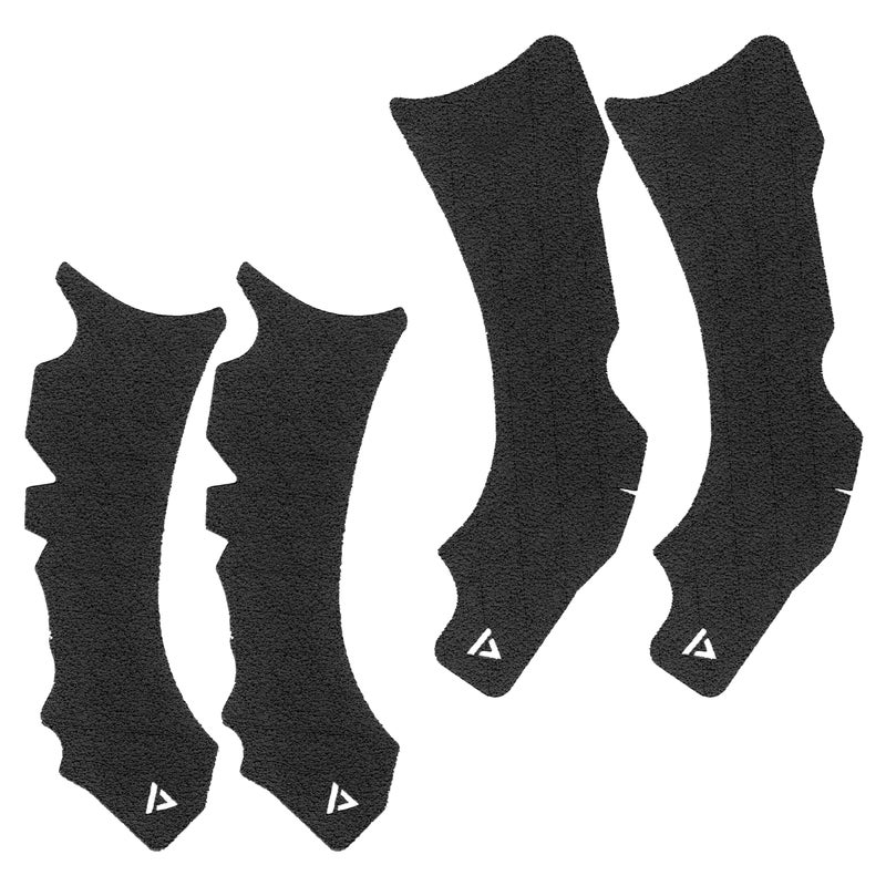 Yamaha YZ250F YZ450F Rubberized Frame Grip TapeGuard Fits 20182025 2 Pairs  Black